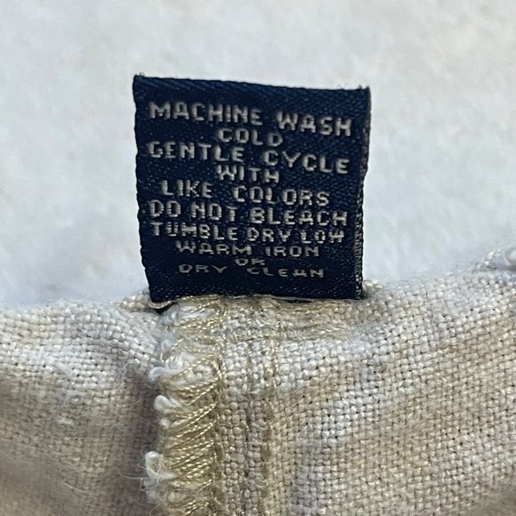 Ann Taylor Women's‎ Khaki Neutral Beachy Lightweight 100% Linen Shorts Size 10 - Picture 7 of 8